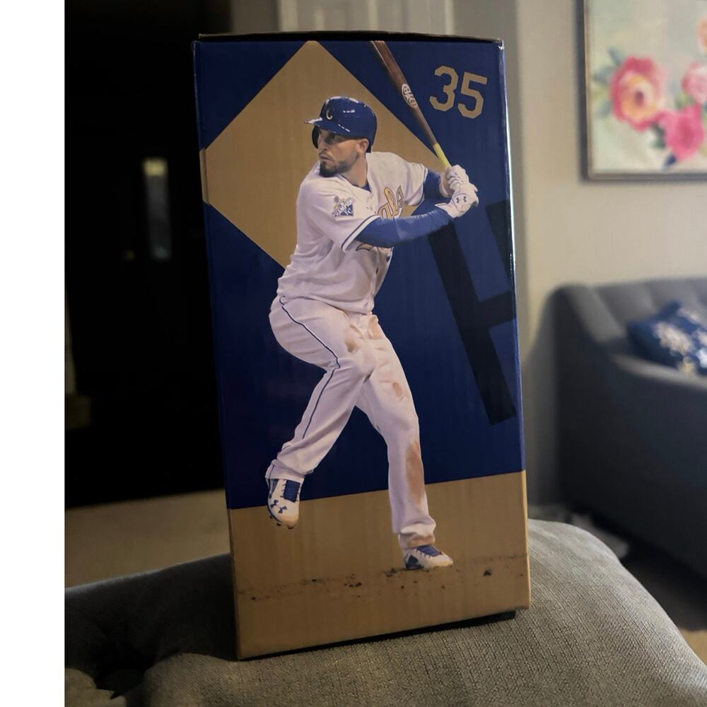 NIB KC Royals Eric Hosmer 2015 World Series champion bobble head SGA MLB sports - Picture 5 of 6